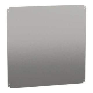 Schneider Electric Metal Mounting Plate 750mm W x 750mm L, Plain Type for Spacial CRN Enclosure NSYMM88