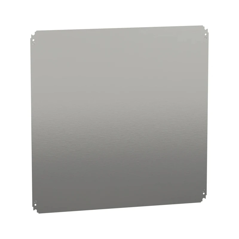 Schneider Electric Metal Mounting Plate 750mm W x 750mm L, Plain Type for Spacial CRN Enclosure NSYMM88