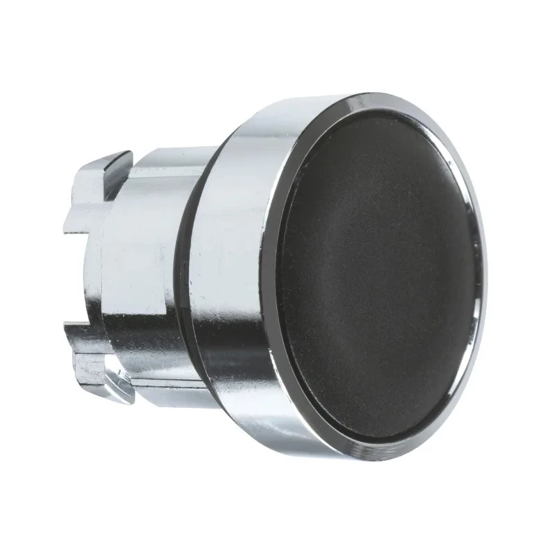Schneider Electric Harmony Series Black Metal Latching Push Button Head 22 mm Cutout IP69K IP66 IP67 ZB4BH02