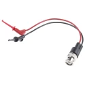 Pomona BNC Test Lead Black and Red 140mm Lead Length 150V AC 5189
