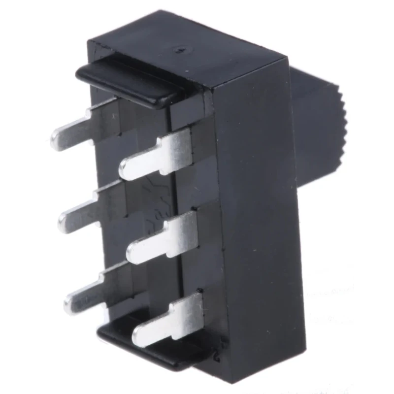 C & K PCB Slide Switch DPDT 6A Nylon S202031MS02Q