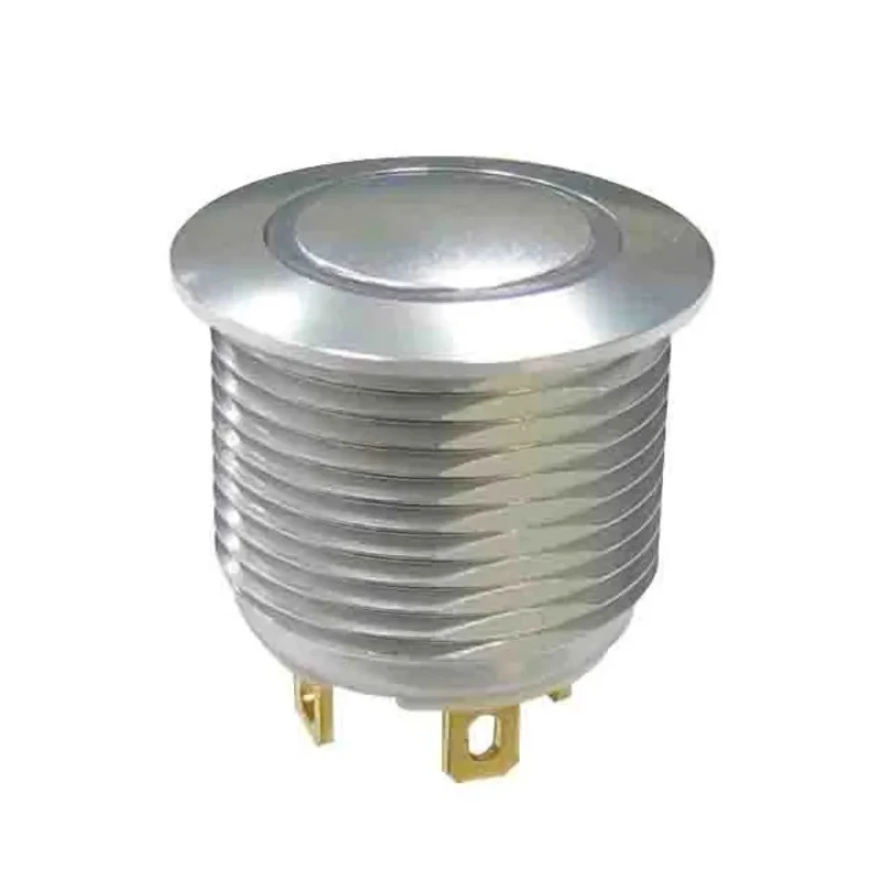 RS PRO MPB16 Series Push Button Switch Momentary Panel Mount 16 mm Cutout SPST IP67 36 V dc MPB16