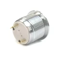 RS PRO MPB16 Series Push Button Switch Momentary Panel Mount 16 mm Cutout SPST IP67 36 V dc MPB16