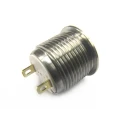 RS PRO MPB16 Series Push Button Switch Momentary Panel Mount SPST IP67 36 V dc MPB16