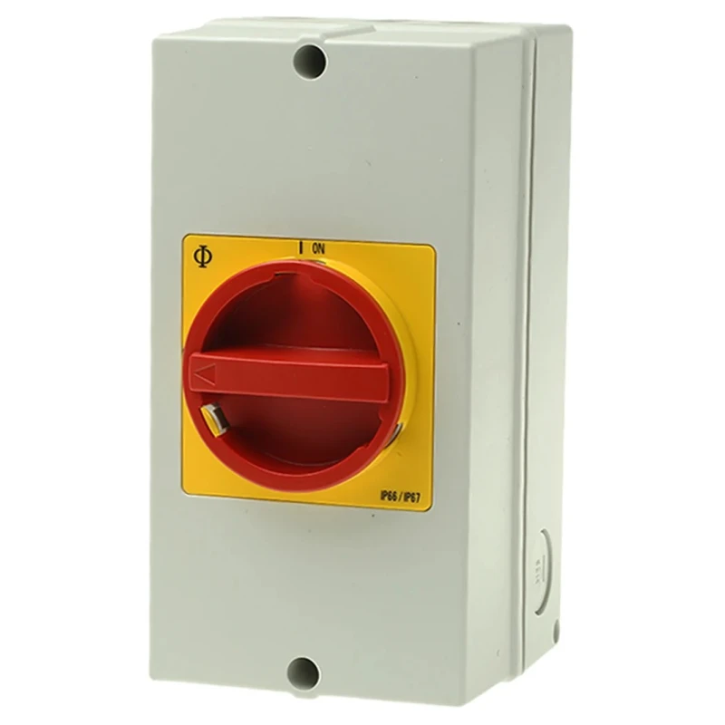 Kraus & Naimer 4-Pole Surface Isolator Switch IP66 IP67 63A 22 kW 