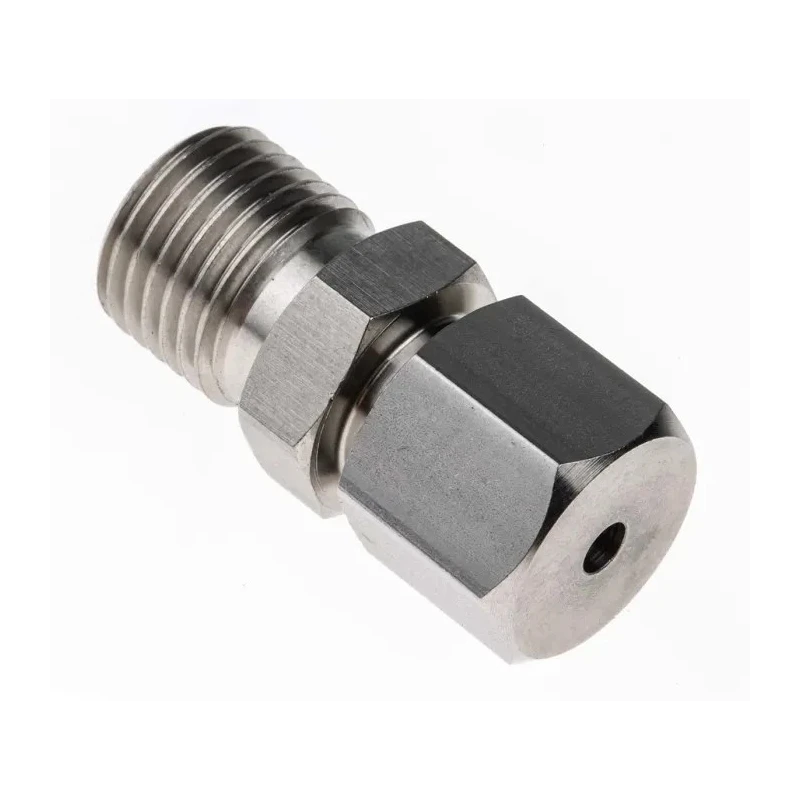 RS PRO Stainless Steel Compression Fitting for Use with Thermocouple or PRT Probe, RoHS Compliant Standard 381-7362