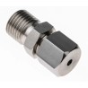 RS PRO Stainless Steel Compression Fitting for Use with Thermocouple or PRT Probe, RoHS Compliant Standard 381-7362