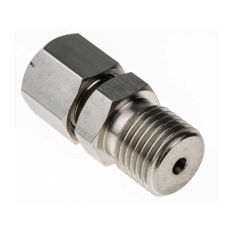 RS PRO Stainless Steel Compression Fitting for Use with Thermocouple or PRT Probe, RoHS Compliant Standard 381-7362