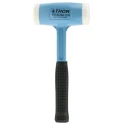 RS PRO Nylon Mallet with Replaceable Face Die Cast Aluminium Handle 63mm Head Diameter 382-2083