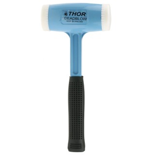RS PRO Nylon Mallet with Replaceable Face Die Cast Aluminium Handle 63mm Head Diameter 382-2083
