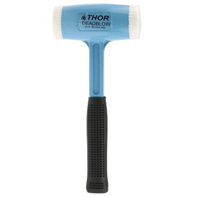 RS PRO Nylon Mallet with Replaceable Face Die Cast Aluminium Handle 63mm Head Diameter 382-2083