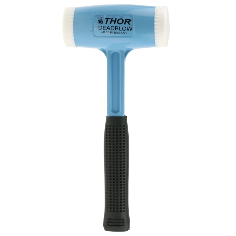 RS PRO Nylon Mallet with Replaceable Face Die Cast Aluminium Handle 63mm Head Diameter 382-2083