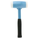 RS PRO Nylon Mallet with Replaceable Face Die Cast Aluminium Handle 63mm Head Diameter 382-2083