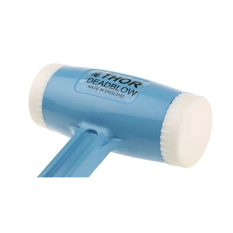 RS PRO Nylon Mallet with Replaceable Face Die Cast Aluminium Handle 63mm Head Diameter 382-2083