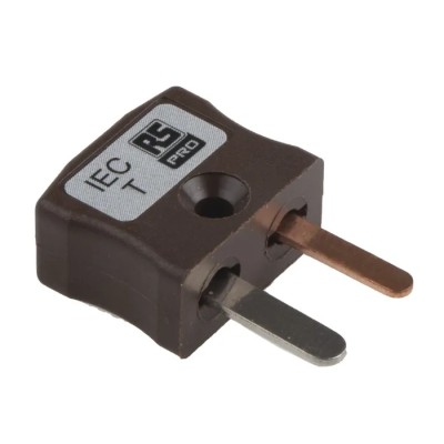 RS PRO Thermocouple Connector for Use with Type T Thermocouple, RoHS Compliant, IEC Standard 381-7457