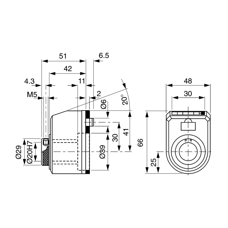 Elesa 5 Digit Mechanical Position Indicator Counter, Clockwise Rotation, Model DD52R