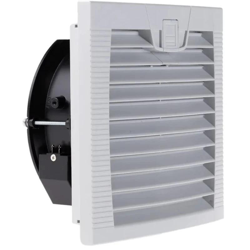 RS PRO OA172LFGH Series Filter Fan, 230V AC, 35W, 239.6 m³/h Filtered, 399.3 m³/h Unimpeded, IP54, 207 mm x 207 mm 175-9795