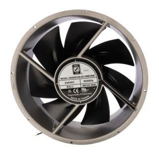 RS PRO OA2547AN Series AC Axial Fan 230V AC, 1699 m³/h Air Flow, 105W Power, IP56 Rated, 254 mm Size 175-9827