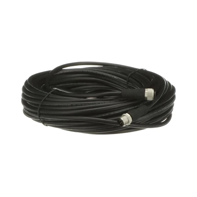 ABB Jokab Sensor Actuator Cable Female 5 way M12 to Male 5 way M12 20 m Polyvinyl Chloride Jacket 2TLA020056R2400 M12-C2012