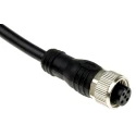 ABB Jokab Sensor Actuator Cable Female 5 way M12 to Male 5 way M12 20 m Polyvinyl Chloride Jacket 2TLA020056R2400 M12-C2012