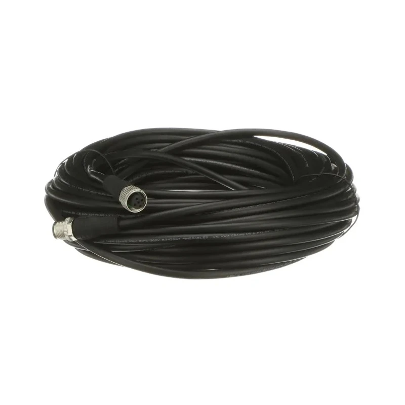 ABB Jokab Sensor Actuator Cable Female 5 way M12 to Male 5 way M12 20 m Polyvinyl Chloride Jacket 2TLA020056R2400 M12-C2012