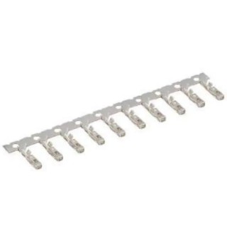 Hirose DF62W Series Female Crimp Terminal, 22 AWG Min Crimp, 20 AWG Max, Tin Plated Phosphor Bronze Contact DF62W