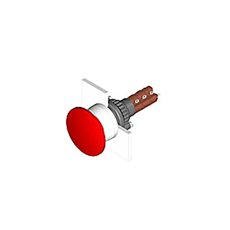 EAO Illuminated Push Button for Use with Series 61 Switch 61-1140.0