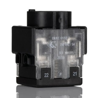 EAO Push Button Contact Block 61 Series, Screw Terminal, 5A Current, 250 V AC/DC, 1 CO 61-8755.11