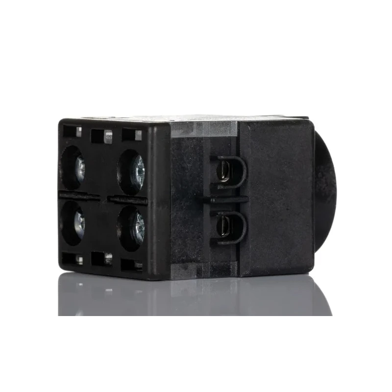 EAO Push Button Contact Block 61 Series, Screw Terminal, 5A Current, 250 V AC/DC, 1 CO 61-8755.11