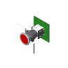EAO Illuminated Push Button for Use with Series 71 Switch 71-612.0