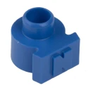 HellermannTyton Smart Meter Cable Marker, Pre-printed "N", Polyamide 66, Self-Extinguishing, 539-00001 SMCLIPN-PA66-BU