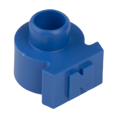HellermannTyton Smart Meter Cable Marker, Pre-printed "N", Polyamide 66, Self-Extinguishing, 539-00001 SMCLIPN-PA66-BU