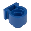 HellermannTyton Smart Meter Cable Marker, Pre-printed "N", Polyamide 66, Self-Extinguishing, 539-00001 SMCLIPN-PA66-BU