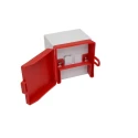 Martindale Red 1-Lock Lockout Polypropylene Lockout Device 6 mm LOKFS1