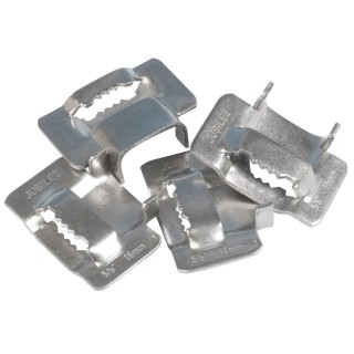 Jubilee Stainless Steel Sign Buckle RoHS Approved Flexiband High Strength Fastening FB16H