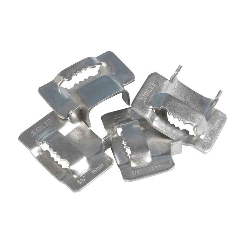 Jubilee Stainless Steel Sign Buckle RoHS Approved Flexiband High Strength Fastening FB16H