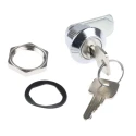 Euro-Locks a Lowe & Fletcher group Company Black Die Cast Zinc Plastic Camlock 16 mm Panel-to-Tongue F328-03-2 (1242E)