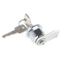 Euro-Locks a Lowe & Fletcher group Company Black Die Cast Zinc Plastic Camlock 16 mm Panel-to-Tongue F328-03-2 (1242E)