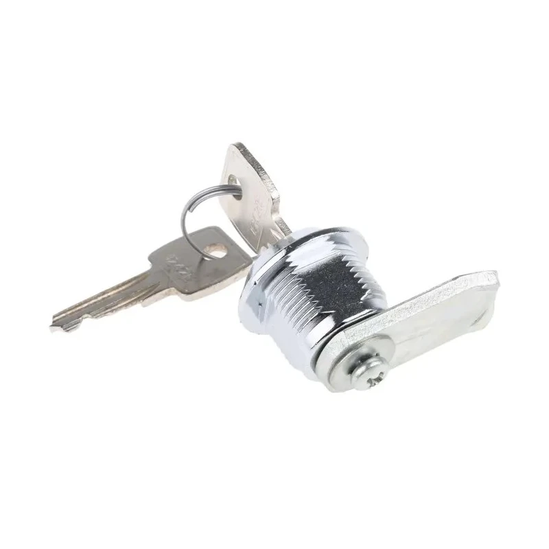 Euro-Locks a Lowe & Fletcher group Company Black Die Cast Zinc Plastic Camlock 16 mm Panel-to-Tongue F328-03-2 (1242E)