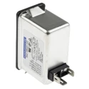 RS PRO 250V AC 6A Snap-in IEC Filter Male 2 Pole 1 Fuse Faston 386-4217
