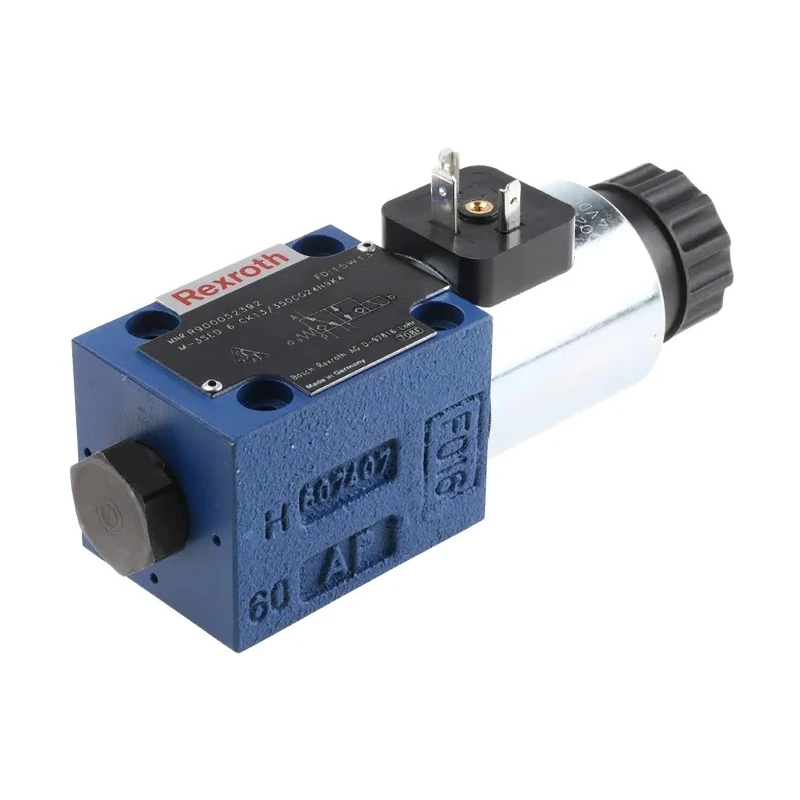 Bosch Rexroth Directional Spool Hydraulic Valve, 2 Positions, 3 Ports, DIN Mount, Single Solenoid, 220V R900052392