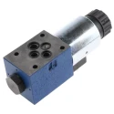 Bosch Rexroth Directional Spool Hydraulic Valve, 2 Positions, 3 Ports, DIN Mount, Single Solenoid, 220V R900052392