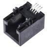 Molex 95501 Series RJ11 Connector Female, Surface Mount, Cat3 UTP Shielded, Right Angle, 1 Port 6 Way RJ11