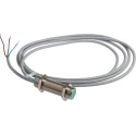 Pepperl + Fuchs Threaded Barrel Inductive Proximity Sensor M18 x 1, 0 to 20 mA Output, 3V Supply, 5 mm NBB5-18GM60-I3
