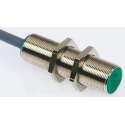Pepperl + Fuchs Threaded Barrel Inductive Proximity Sensor M18 x 1, 0 to 20 mA Output, 3V Supply, 5 mm NBB5-18GM60-I3