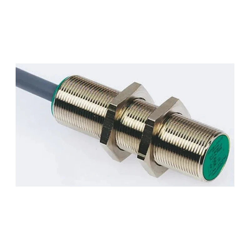 Pepperl + Fuchs Threaded Barrel Inductive Proximity Sensor M18 x 1, 0 to 20 mA Output, 3V Supply, 5 mm NBB5-18GM60-I3