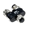 ABB Jokab Machine Guarding Accessory Y-Connector 24V IP67 20mm 2TLA020055R0700 M12-3G