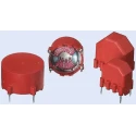 Wurth Elektronik WE-LF Shielded Wirewound Surface Mount Inductor with Manganese Zinc Core 6.8 mH ±30% 7446121007