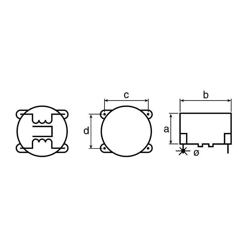Wurth Elektronik WE-LF Shielded Wirewound Surface Mount Inductor with Manganese Zinc Core 6.8 mH ±30% 7446121007