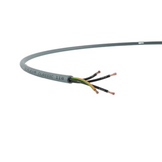 Lapp OLFLEX CLASSIC 110 YY Control Cable 4 Cores 20 AWG Unscreened 50m Silver Grey Polyvinyl Chloride Sheath 1119104
